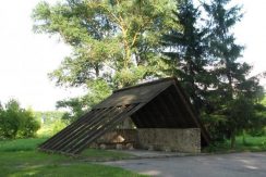 Lage der ehemaligen Häuser Speicherplatz für Rainis Eltern