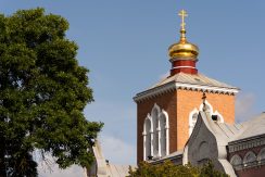 Das Gotteshaus der Auferstehung, der Geburt der Gottesmutter und des Heiligen Nikolaus der Altgläubigen in Jaunbūve