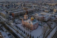 Das Gotteshaus der Auferstehung, der Geburt der Gottesmutter und des Heiligen Nikolaus der Altgläubigen in Jaunbūve