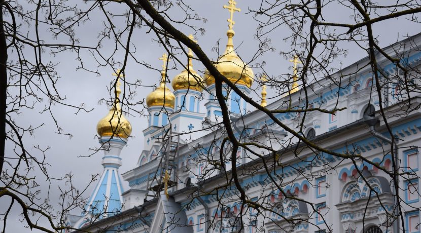 St. Boriss & Gleb Russian Orthodox Cathedral in Daugavpils