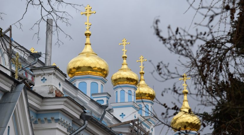 St. Boriss & Gleb Russian Orthodox Cathedral in Daugavpils