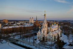 St. Boriss & Gleb Russian Orthodox Cathedral in Daugavpils