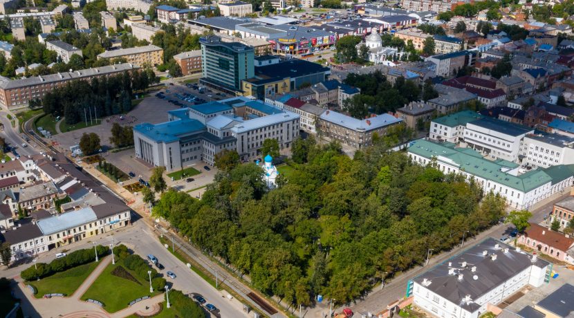 Historische Zentrum der Stadt Daugavpils