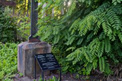 The Grave of the Teacher of Janis Rainis Gustav Bazeners