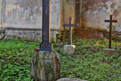 Raiņa skolotāja Oskara Svensona kapa vieta Ēģiptes luterāņu kapos