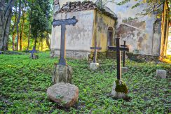 The Grave of Oskar Svenson, the Teacher of Janis Rainis, at Egyptian Lutheran Cemetery