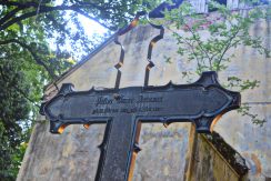 The Grave of Oskar Svenson, the Teacher of Janis Rainis, at Egyptian Lutheran Cemetery