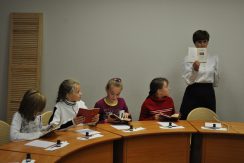 The theatrical lesson program “The school of Rainis at the times of Rainis”