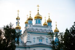 St. Boriss & Gleb Russian Orthodox Cathedral in Daugavpils