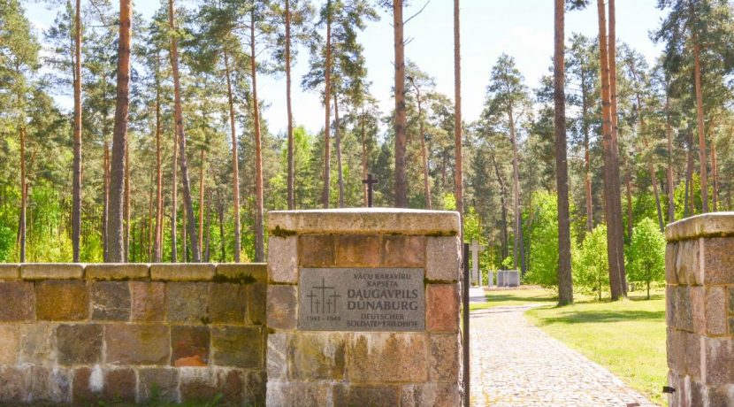 The Memorial in honour of the fallen German soldiers of the World War II