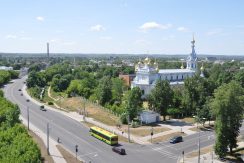 St. Boriss & Gleb Russian Orthodox Cathedral in Daugavpils