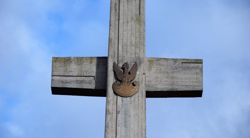 Memorial place of graves of soldiers of Polish army of the 1st Legion Regiment