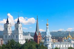 St. Boriss & Gleb Russian Orthodox Cathedral in Daugavpils