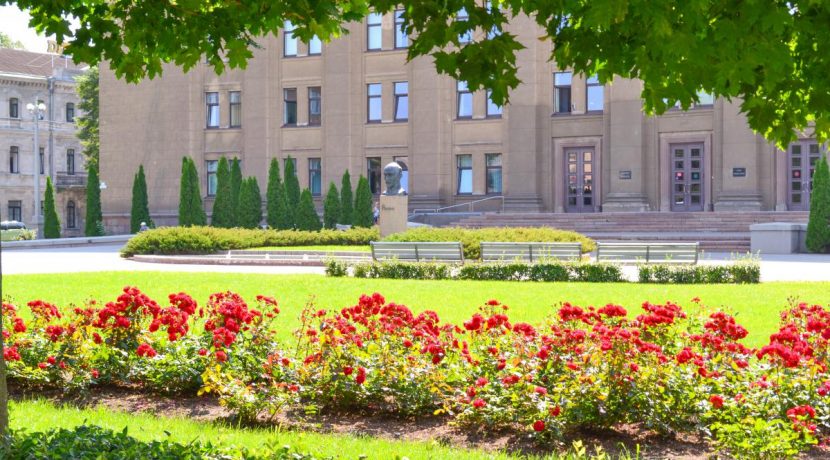 Vorplatz der Universität Daugavpils