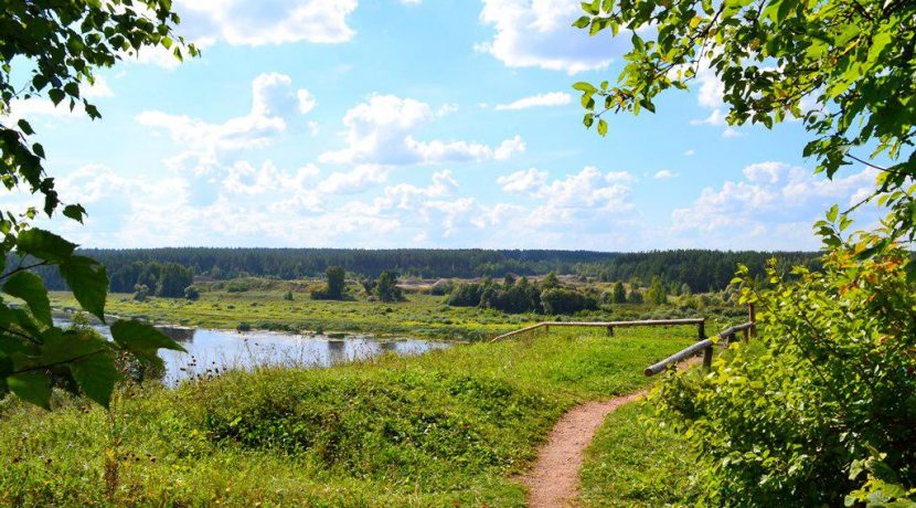 RUINY I MAKIETA ZAMKU DYNEBURG