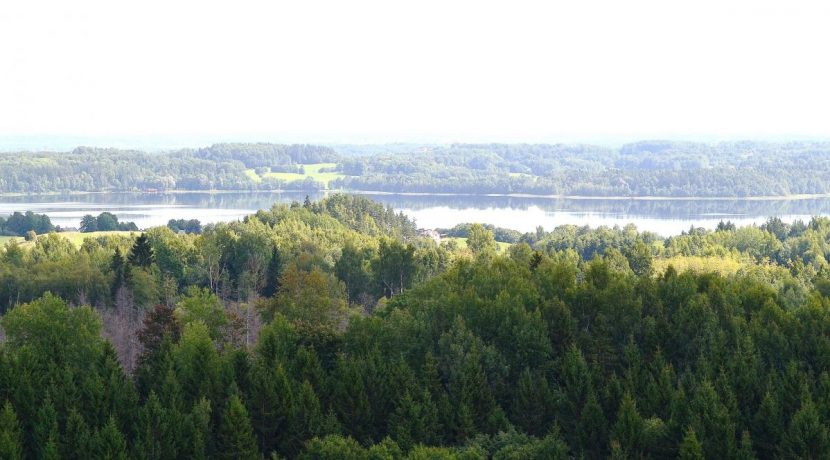 Recreation place on the hill Egļu kalns