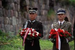 Speicherplatte für Graf Leons Plāters in Festung Daugavpils