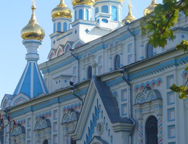 St. Boriss & Gleb Russian Orthodox Cathedral in Daugavpils