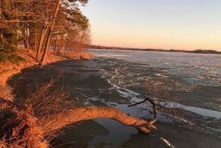 Lake Rici and Perkule Scarp