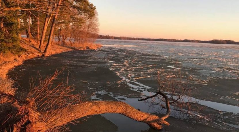 Lake Rici and Perkule Scarp