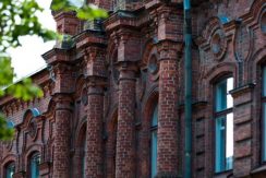 Red Bricks Buildings in Daugavpils