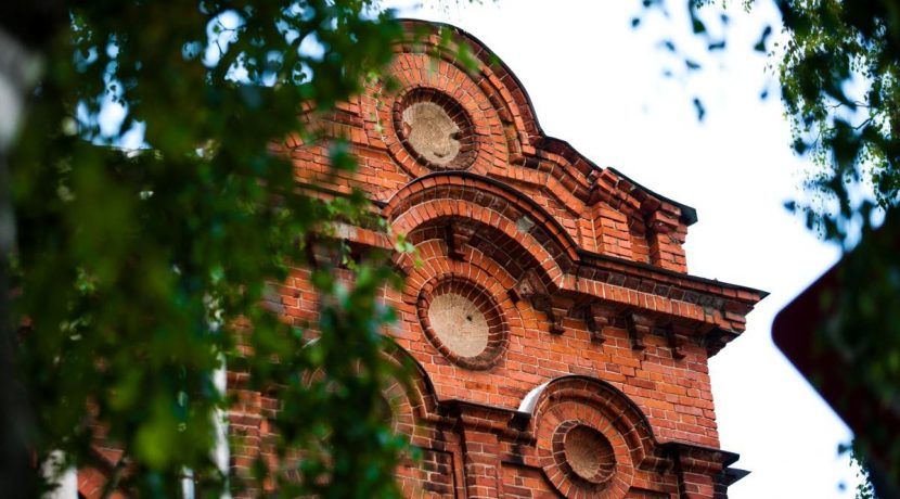 Red Bricks Buildings in Daugavpils