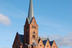 Red Bricks Buildings in Daugavpils