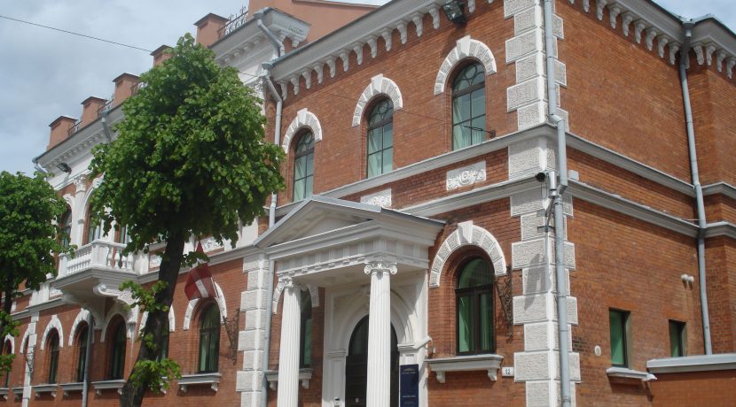 Red Bricks Buildings in Daugavpils