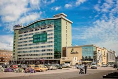 Sauna und Jacuzzi im Hotel „Park Hotel Latgola“