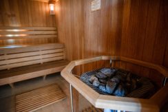 Sauna und Jacuzzi im Hotel „Park Hotel Latgola“