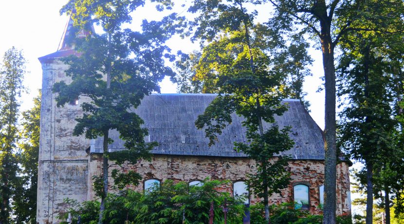 Lutherische Kirche in Berķenele (Birķinele)