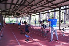 Herberge der Sportanlage „Dzintariņš“