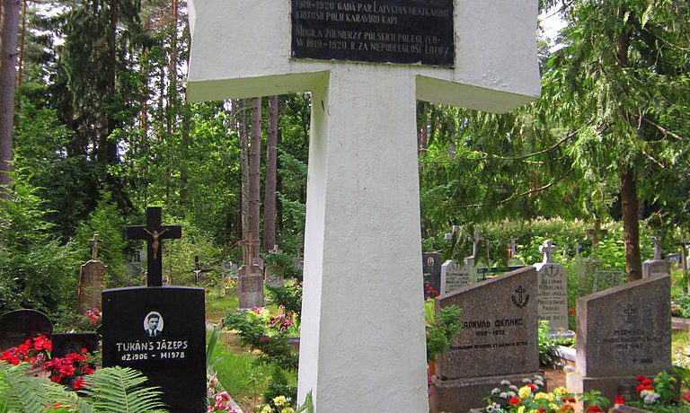 Cemetary of Polish Army Soldiers Killed in Latvia Liberty Battles (1918-1920) in Jankiski