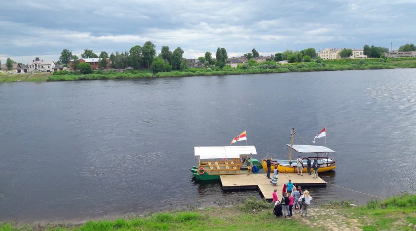 Boat trips on the Daugava River on a raft “Sola” or boat “Dina”