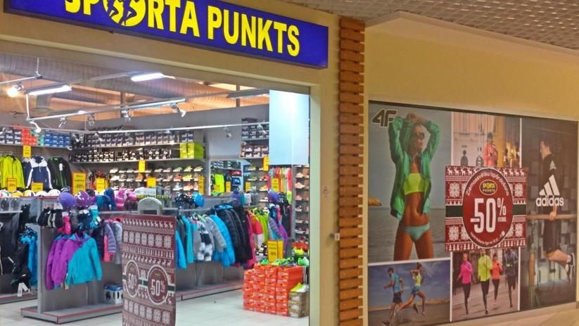 Магазин товаров для спорта «Sporta punkts»