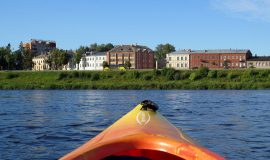 Water tourism route  “Slutišķi – Daugavpils – Līksna – Nīcgale”