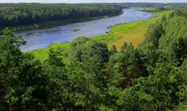 Water tourism route “Slutišķi – Daugavpils – Līksna – Nīcgale”