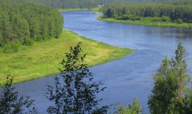 Water tourism route  “Slutišķi – Daugavpils – Līksna – Nīcgale”