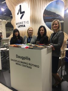 Lietuvas tūrisma izstādē “Adventur 2018” bija liela interese par Daugavpili