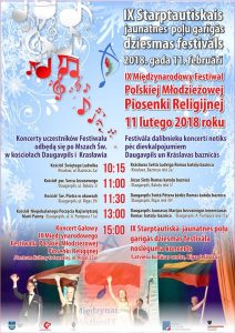 IX Starptautiskais jaunatnes poļu garīgās dziesmas festivāls