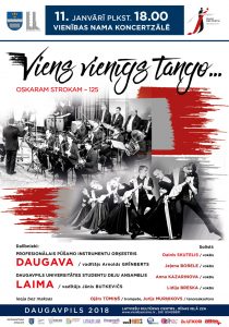 Daugavpilī notiks “tango karaļa” Oskara Stroka 125.gadu jubilejai veltīts koncerts
