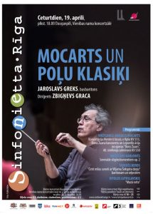 Koncertprogramma “Mocarts un poļu klasiķi”