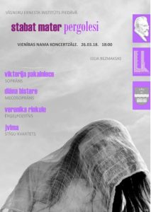 Koncerts “Stabat Mater”