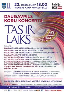 Daugavpils koru koncerts “Tas ir laiks”