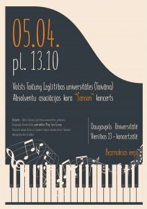 Valsts Taičung Izglītības universitātes (Taivāna) Absolventu asociācijas kora “Šanson” koncerts