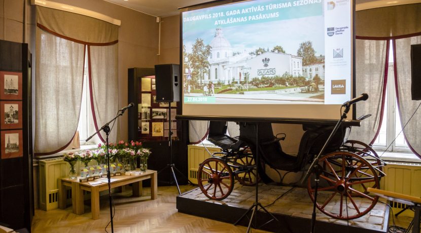 Tourist season opening event in Daugavpils, 2018