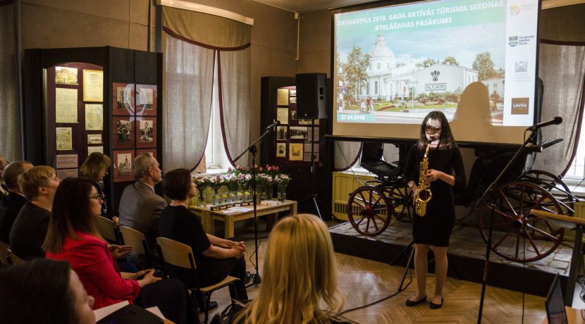 Tourist season opening event in Daugavpils, 2018