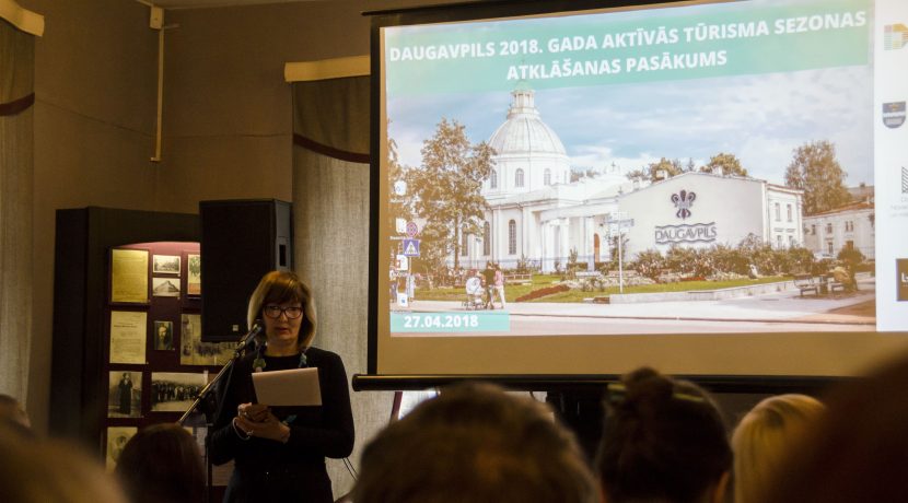 Tourist season opening event in Daugavpils, 2018