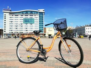 Bicycle rental service at “Park Hotel Latgola”