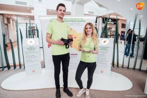 Interaktīvais ērču mežs tirdzniecības parkā “SOLO”